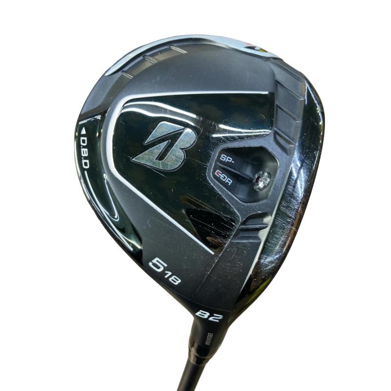 【中古】 ブリヂストン BRIDGESTONE B2 5W フェアウェイウッド FW Diamana BS50(FW) (フレックスS) メンズ 成人男性用 右利き 右用 C位置づける ゴルフ野球クラブ