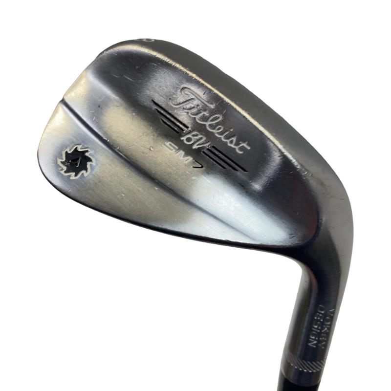 【中古】 タイトリスト VOKEY SPIN MILLED SM7 ツアークロム 48°/10°F ウェッジ WG 純正特注シャフト (フレックスR) メンズ 男性用 右利き 右用 Cランク ゴルフクラブ