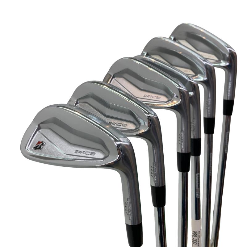 【中古】 ブリヂストン BRIDGESTONE 241CB 6S アイアンセット IR 純正特注シャフト (フレックスS) メンズ 男性用 右利き 右用 Cランク ゴルフクラブ