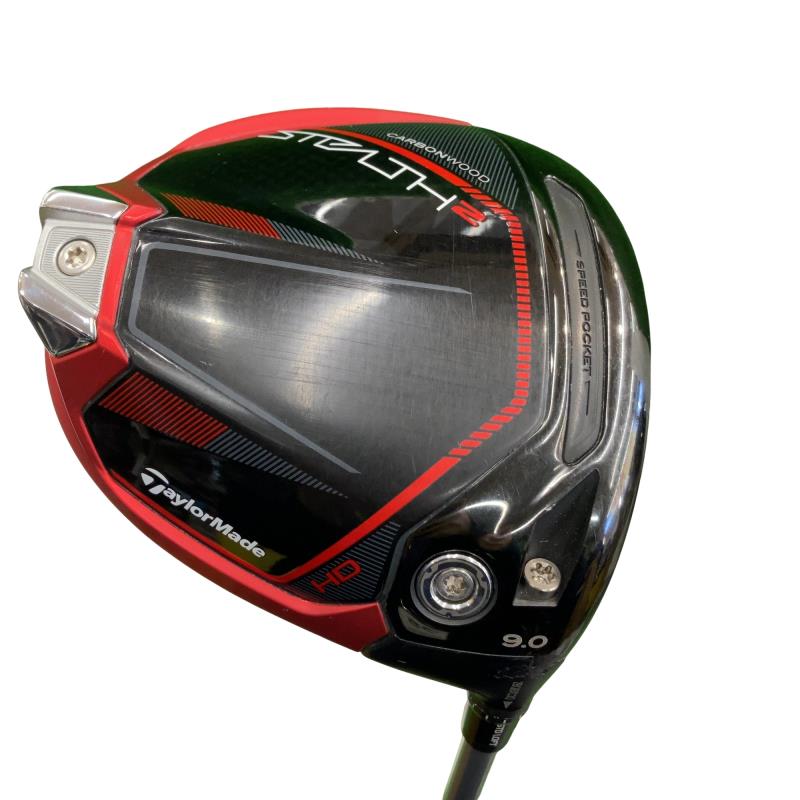 【中古】 テーラーメイド STEALTH2 HD 9° ドライバー DR 純正特注シャフト (フレックスS) メンズ 男性用 右利き 右用 Cランク ゴルフクラブ