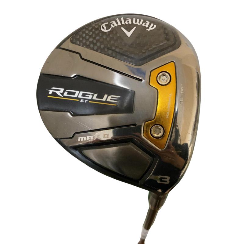 【中古】 キャロウェイ ROGUE ST MAX D 3W フェアウェイウッド FW VENTUS 5 for CW(ROGUE ST FW) (フレックスSR) メンズ 男性用 右利き 右用 Cランク ゴルフクラブ