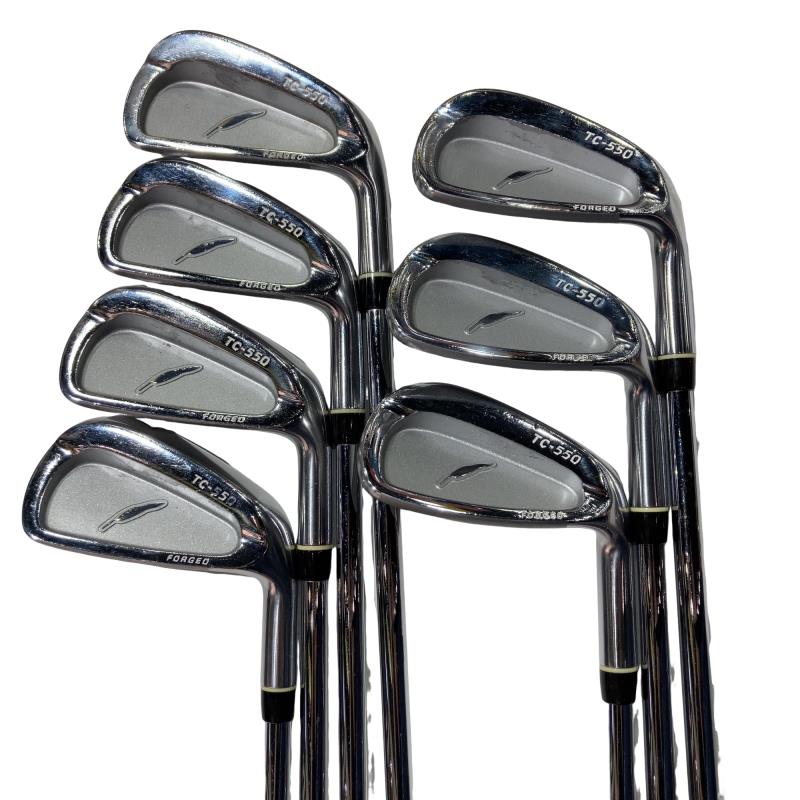 【中古】 フォーティーン TC-550 FORGED 8S アイアン仕掛ける IR NS PRO 950GH (フレックスS) メンズ 成人男性用 右利き 右用 C序列付ける ゴルフ野球クラブ