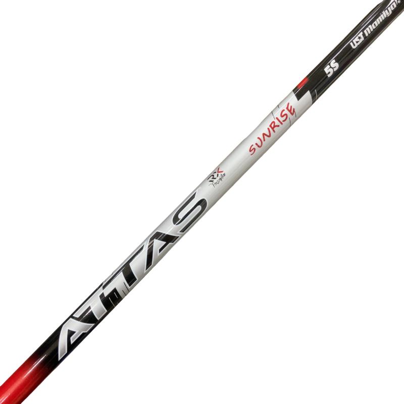 【中古】 テーラーメイドスリーブ付き(Qi4D系) マミヤドライバー用 シャフト ATTAS RX SUNRISE RED 5 (フレックスS)Bランク ゴルフクラブ|ゴルフパートナー 中古クラブ店
