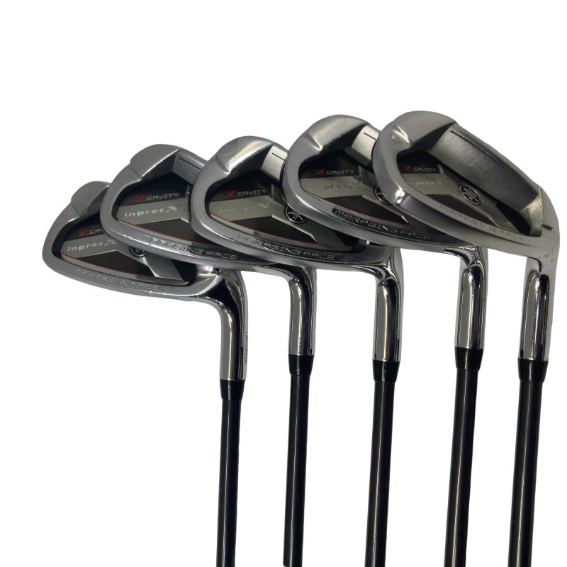 【中古】 ヤマハ inpres X Z CAVITY 5S アイアンセット IR TBX-512i (フレックスR) メンズ 男性用 右利き 右用 Cランク ゴルフクラブ