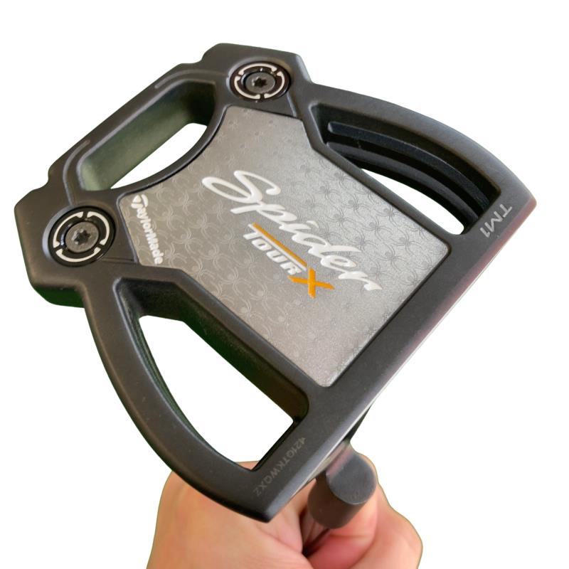【中古】 テーラーメイド Spider TOUR X TRUSS TM1 34インチ パター PT スチール (フレックスその他) メンズ 男性用 右利き 右用 Cランク ゴルフクラブ