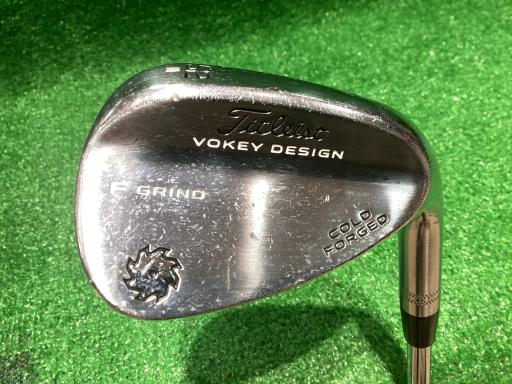 【中古】 タイトリスト VOKEY COLD FORGED(2015) 52°/10°F ウェッジ WG Dynamic Gold (フレックスS) メンズ 成人男性用 右利き 右用 C位置づける ゴルフ野球クラブ