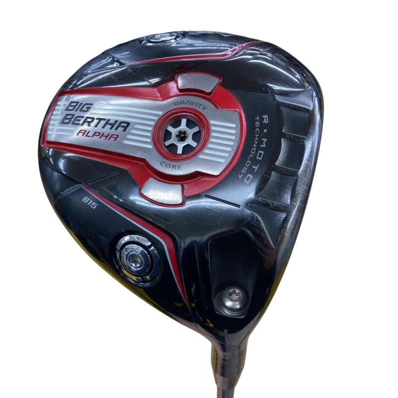 【中古】 キャロウェイ BIG BERTHA ALPHA 815 9&deg; ドライバー DR Tour AD MJ-6 (フレックスS) メンズ 男性用 右利き 右用 Cランク ゴルフクラブ｜ゴルフパートナー 中古クラブ店
