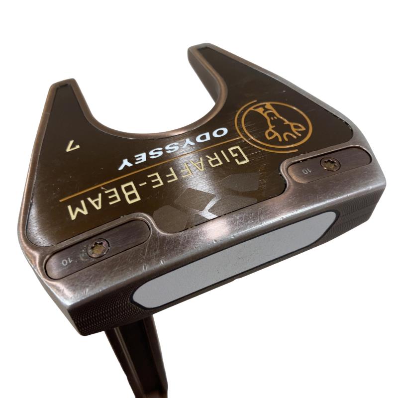【中古】 オデッセイ GIRAFFE-BEAM #7 34in パター PT STROKE LAB 90 スチール写真 (フレックス余分の物) メンズ 成人男性用 右利き 右用 C位置づける ゴルフ野球クラブ