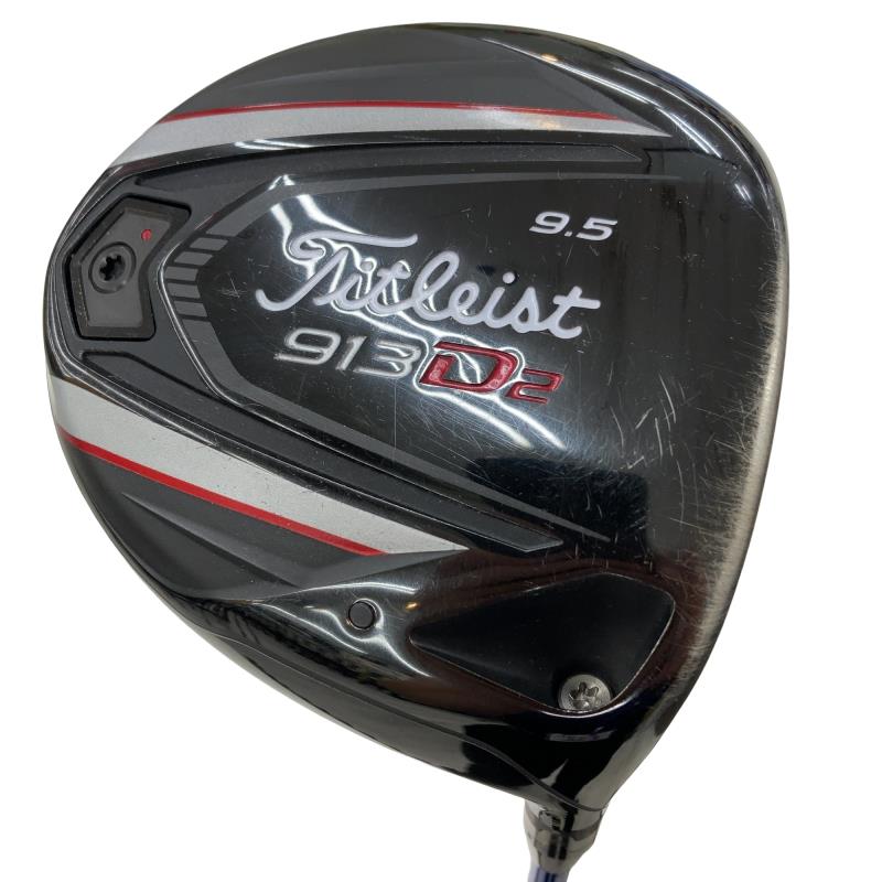 【中古】 タイトリスト 913 D2  9.5° １番ウッド DR Diamana B60 (フレックスS) メンズ 成人男性用 右利き 右用 D序列付ける ゴルフ野球クラブ