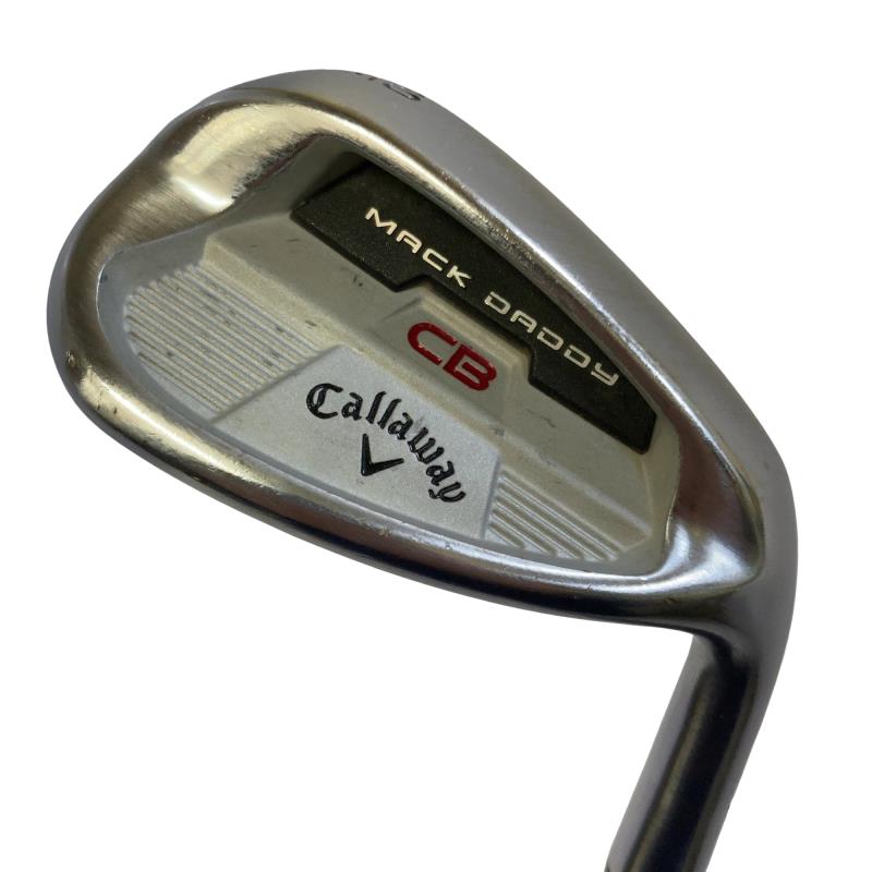 【中古】 キャロウェイ MACK DADDY CB クロムメッキ 60°/12° ウェッジ WG MCI WG5 シルバー (フレックスその他) メンズ 男性用 右利き 右用 Dランク ゴルフクラブ