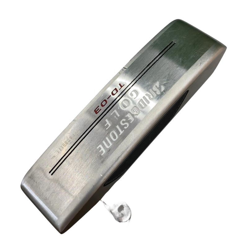 【中古】 ブリヂストン BRIDGESTONE TD-03 34in パター PT スチール写真 (フレックス余分の物) メンズ 成人男性用 右利き 右用 C位置づける ゴルフ野球クラブ