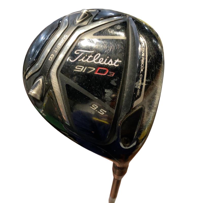 【中古】 タイトリスト 917 D3 9.5° ドライバー DR Speeder 661 EVOLUTION IV (フレックスS) メンズ 男性用 右利き 右用 Cランク ゴルフクラブ