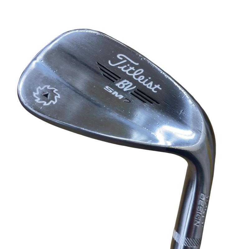 【中古】 タイトリスト VOKEY SPIN MILLED SM7 ツアークロム 48°/10°F ウェッジ WG NS PRO 950GH (フレックスS) メンズ 男性用 右利き 右用 Cランク ゴルフクラブ