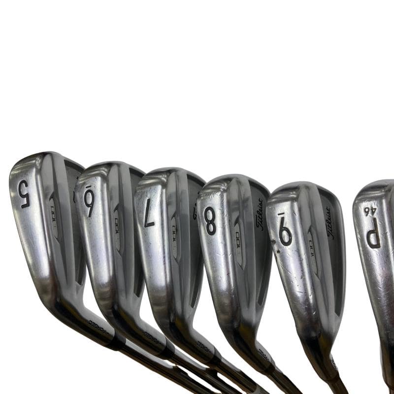 【中古】 タイトリスト Titleist T100(2021) 7S レフティ アイアン書き割り IR NS PRO MODUS3 TOUR115 (フレックスS) メンズ 成人男性用 左ぎっちょ レフティ 左用 C位置づける ゴルフ野球クラブ