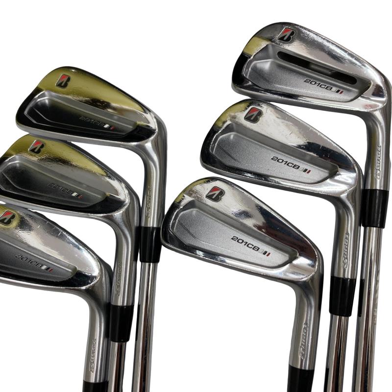 【中古】 ブリヂストン TOUR B 201CB 6S アイアン仕掛ける IR NS PRO MODUS3 TOUR120 (フレックスS) メンズ 成人男性用 右利き 右用 C価値づける ゴルフ野球クラブ