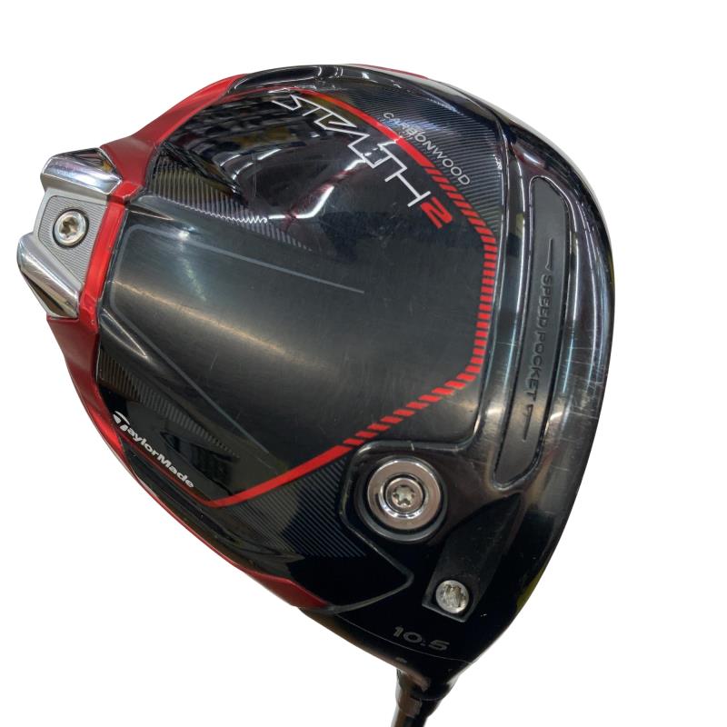 【中古】 テーラーメイド STEALTH2 10.5° ドライバー DR TENSEI RED TM50(STEALTH DR) (フレックスSR) メンズ 男性用 右利き 右用 Cランク ゴルフクラブ