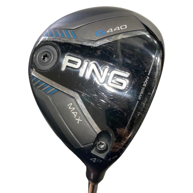 【中古】 ピン G440 MAX 4W フェアウェイウッド FW PING TOUR 2.0 BLACK 65(FW) (フレックスS) メンズ 男性用 右利き 右用 Cランク ゴルフクラブ