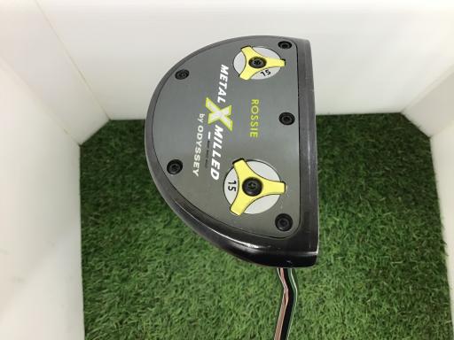 【中古】 オデッセイ METAL-X MILLED ROSSIE 33インチ パター PT スチール (フレックスその他) メンズ 男性用 右利き 右用 Cランク ゴルフクラブ