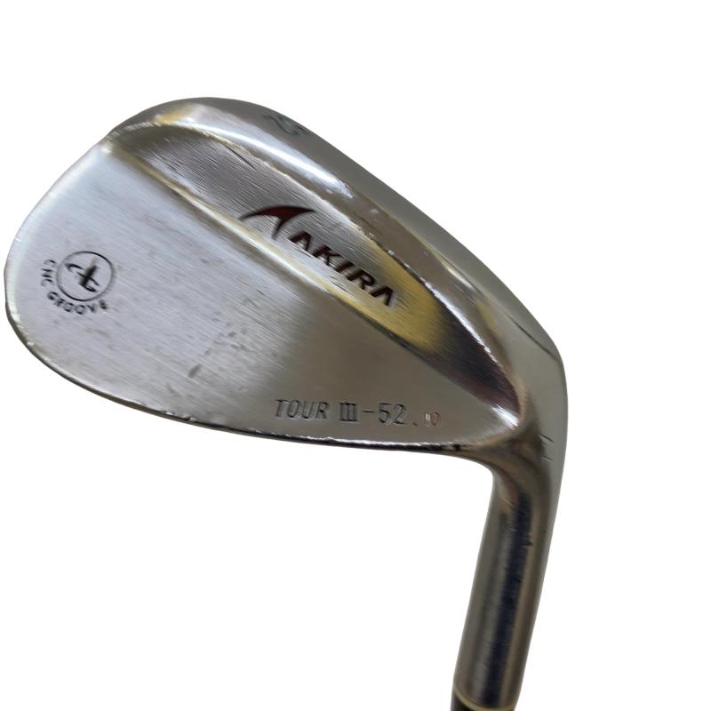 【中古】 アキラプロダクツ AKIRA TOUR III 52°/10° ウェッジ WG リシャフト (フレックスその他) メンズ 男性用 右利き 右用 Cランク ゴルフクラブ
