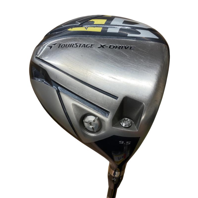 【中古】 ブリヂストン TOURSTAGE X-DRIVE GR(2014)  9.5° １番ウッド DR Tour AD B14-03w (フレックスS) メンズ 成人男性用 右利き 右用 C価値づける ゴルフ野球クラブ