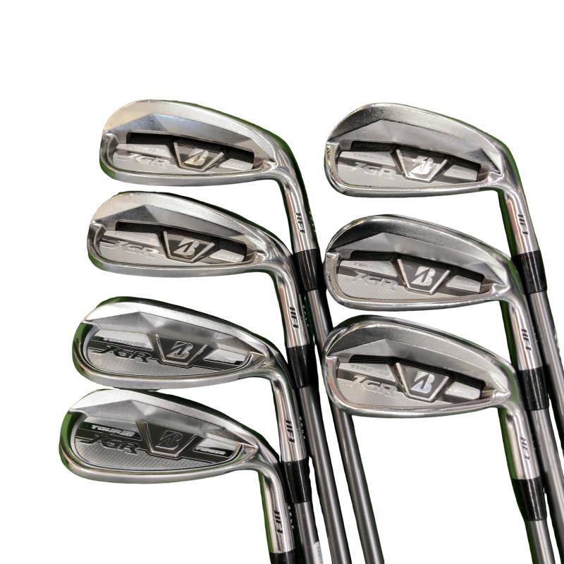 【中古】 ブリヂストン TOUR B JGR HF1 7S アイアンセット IR Air Speeder G(アイアン) (フレックスその他) メンズ 男性用 右利き 右用 Cランク ゴルフクラブ｜ゴルフパートナー 中古クラブ店