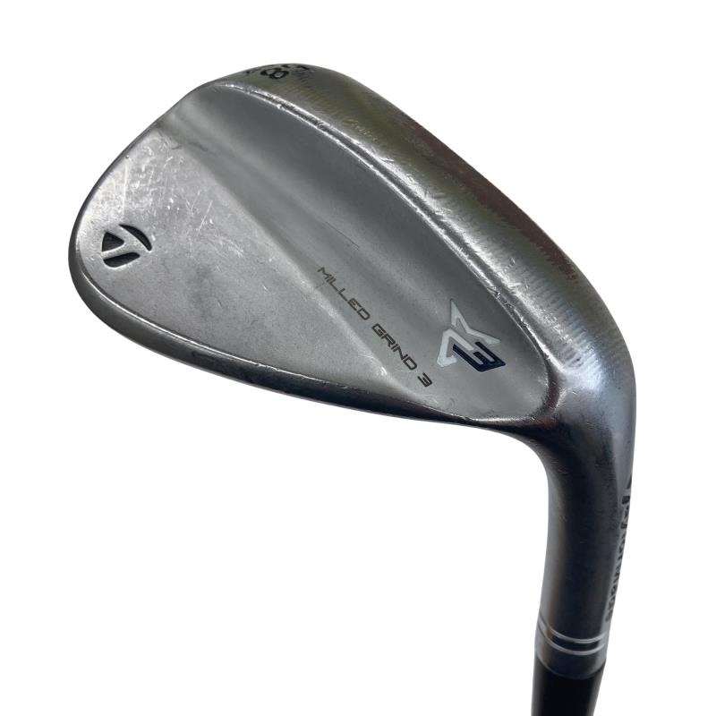 【中古】 仕立て屋御手伝いさん Taylor Made MILLED GRIND 3 58°/12° ウェッジ WG 純然たる特注矢がら (フレックス余分の物) メンズ 成人男性用 右利き 右用 C位置づける ゴルフ野球クラブ