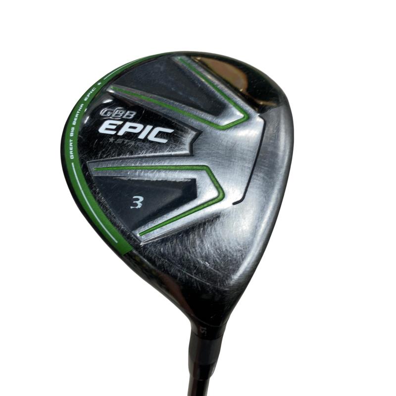 【中古】 キャロウェイ GBB EPIC STAR 3W フェアウェイウッド FW Speeder EVOLUTION for GBB (フレックスSR) メンズ 成人男性用 右利き 右用 C価値づける ゴルフ野球クラブ
