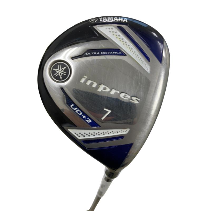 【中古】 ヤマハ inpres UD+2(2019) 7W レディース フェアウェイウッド FW TX-419F (フレックスL) レディース お上さん用 右利き 右用 C序列付ける ゴルフ野球クラブ ゴルフ-クラブ-スポーツ・アウトドア