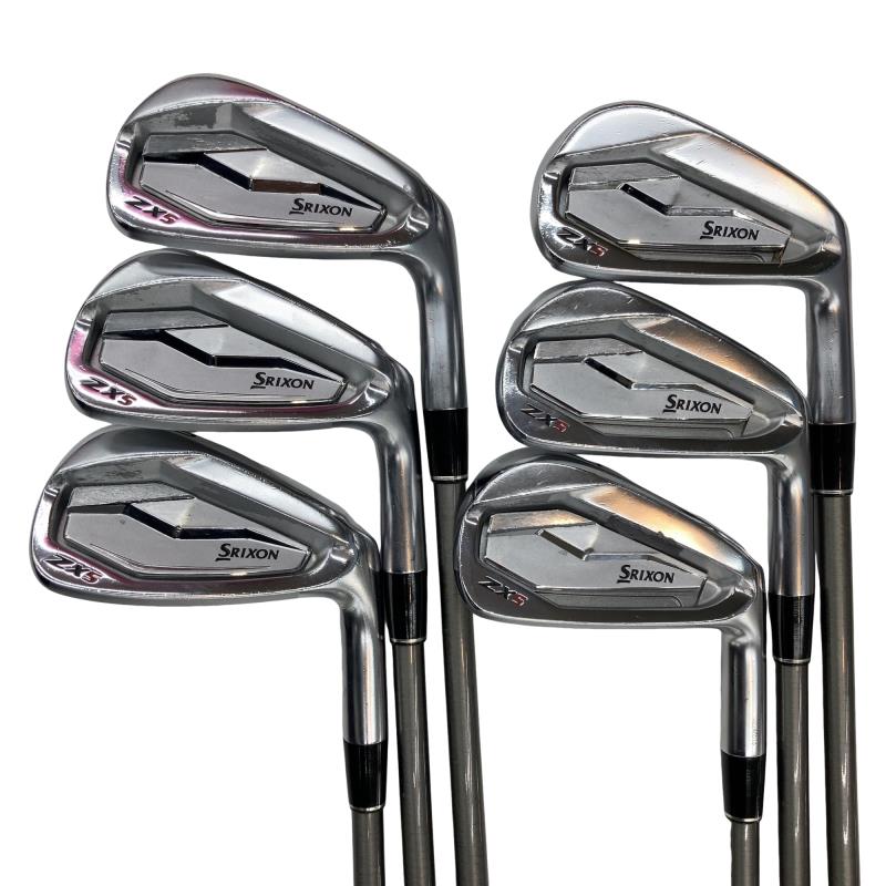 【中古】 ダンロップ SRIXON ZX5 6S アイアンセット IR 純正特注シャフト (フレックスその他) メンズ 男性用 右利き 右用 Cランク ゴルフクラブ｜ゴルフパートナー 中古クラブ店