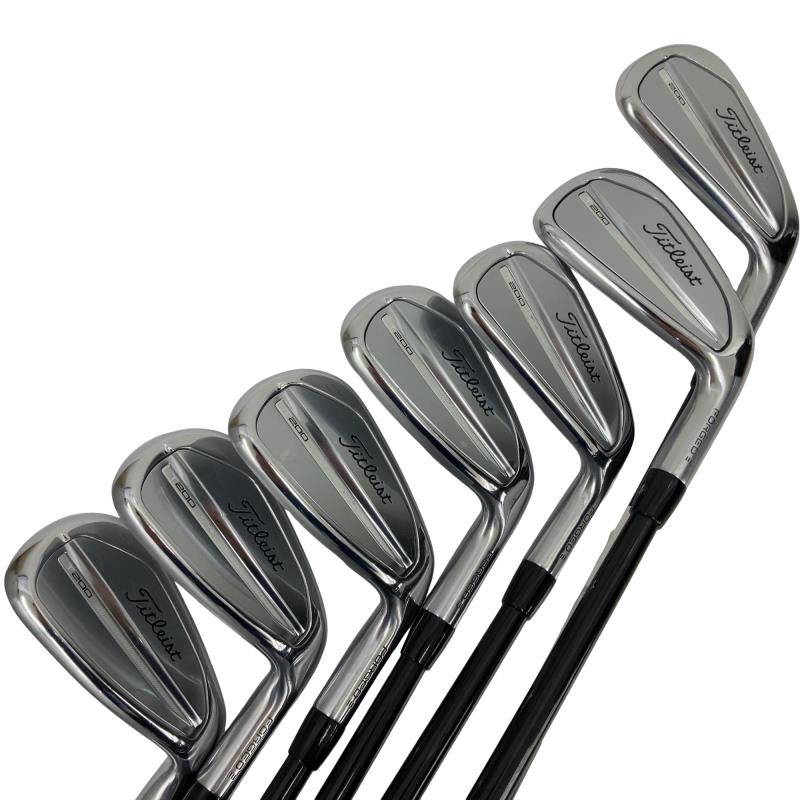 【中古】 タイトリスト Titleist T200(2023) 7S アイアンセット IR TENSEI AV BLUE AM2 (フレックスS) メンズ 男性用 右利き 右用 Cランク ゴルフクラブ