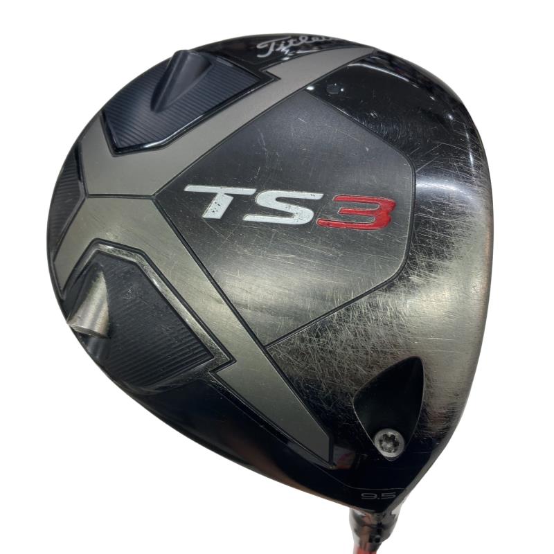 【中古】 タイトリスト TS3  9.5° １番ウッド DR 完全無欠特注立て坑 (フレックスX) メンズ 成人男性用 右利き 右用 C序列付ける ゴルフ野球クラブ