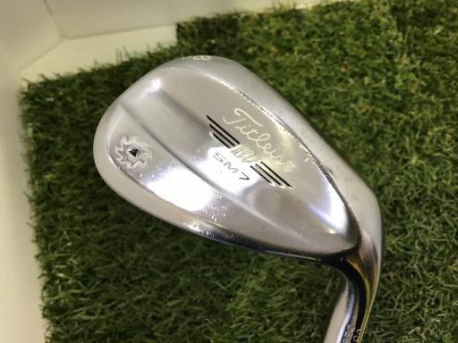 【中古】 タイトリスト VOKEY SPIN MILLED SM7 周遊旅行Cr 58°/12°D ウェッジ WG Dynamic Gold (フレックスS) メンズ 成人男性用 右利き 右用 C位置づける ゴルフ野球クラブ