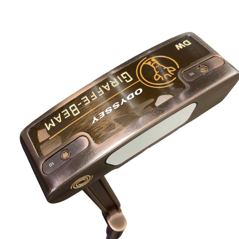 【中古】 オデッセイ GIRAFFE-BEAM DOUBLE WIDE 34インチ パター PT STROKE LAB 90 スチール (フレックスその他) メンズ 男性用 右利き 右用 Cランク ゴルフクラブ