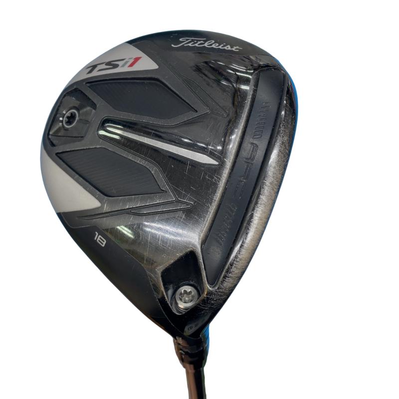 【中古】 タイトリスト TSi1 18° フェアウェイウッド FW リシャフト (フレックス余分の物) メンズ 成人男性用 右利き 右用 C位置づける ゴルフ野球クラブ