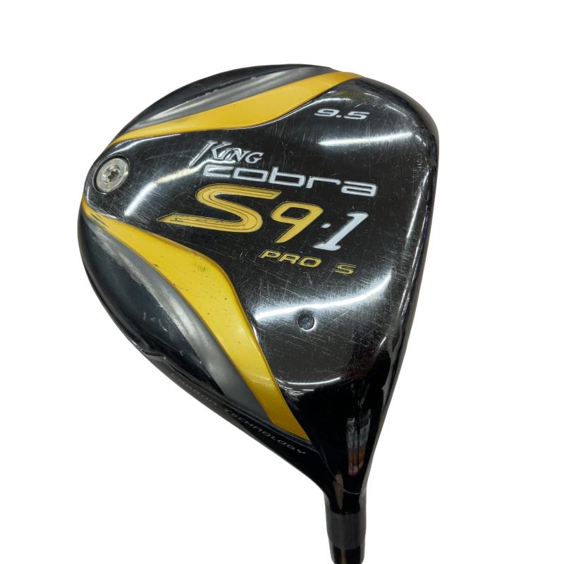 【中古】 コブラ KING cobra S9-1 PRO S 9.5° ドライバー DR リシャフト (フレックスその他) メンズ 男性用 右利き 右用 Cランク ゴルフクラブ