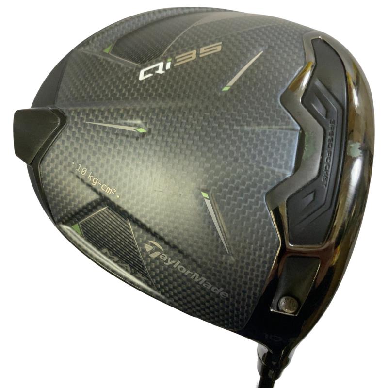 【中古】 テーラーメイド Qi35 MAX 10.5° ドライバー DR 純正特注シャフト (フレックスS) メンズ 男性用 右利き 右用 Cランク ゴルフクラブ