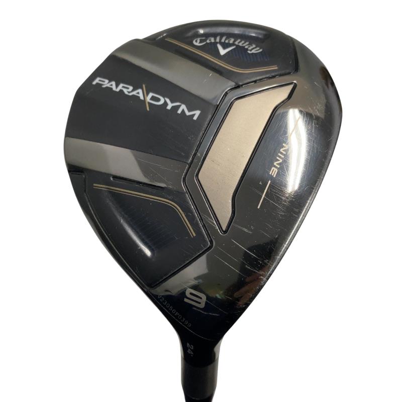 【中古】 キャロウェイ PARADYM  9W フェアウェイウッド FW VENTUS TR 5 for CW(PARADYM FW) (フレックスR) メンズ 成人男性用 右利き 右用 C序列付ける ゴルフ野球クラブ