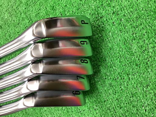 【中古】 ダンロップ SRIXON ZXi5 6S アイアンセット IR 純正特注シャフト (フレックスS) メンズ 男性用 右利き 右用 Cランク ゴルフクラブ
