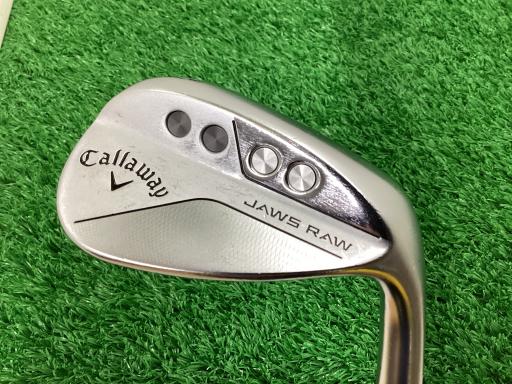 【中古】 キャロウェイ JAWS RAW Crメッキ 56°/10°S ウェッジ WG Dynamic Gold (フレックスS) メンズ 成人男性用 右利き 右用 C位置づける ゴルフ野球クラブ