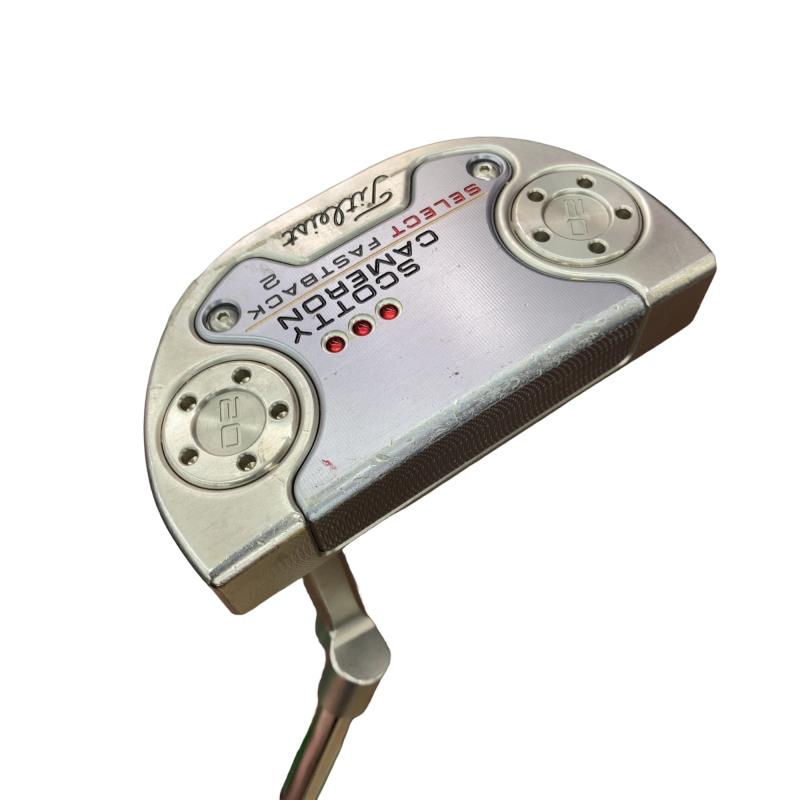 【中古】 タイトリスト SCOTTY CAMERON select FASTBACK 2(2018) 33in パター PT スチール写真 (フレックス余分の物) メンズ 成人男性用 右利き 右用 C価値づける ゴルフ野球クラブ