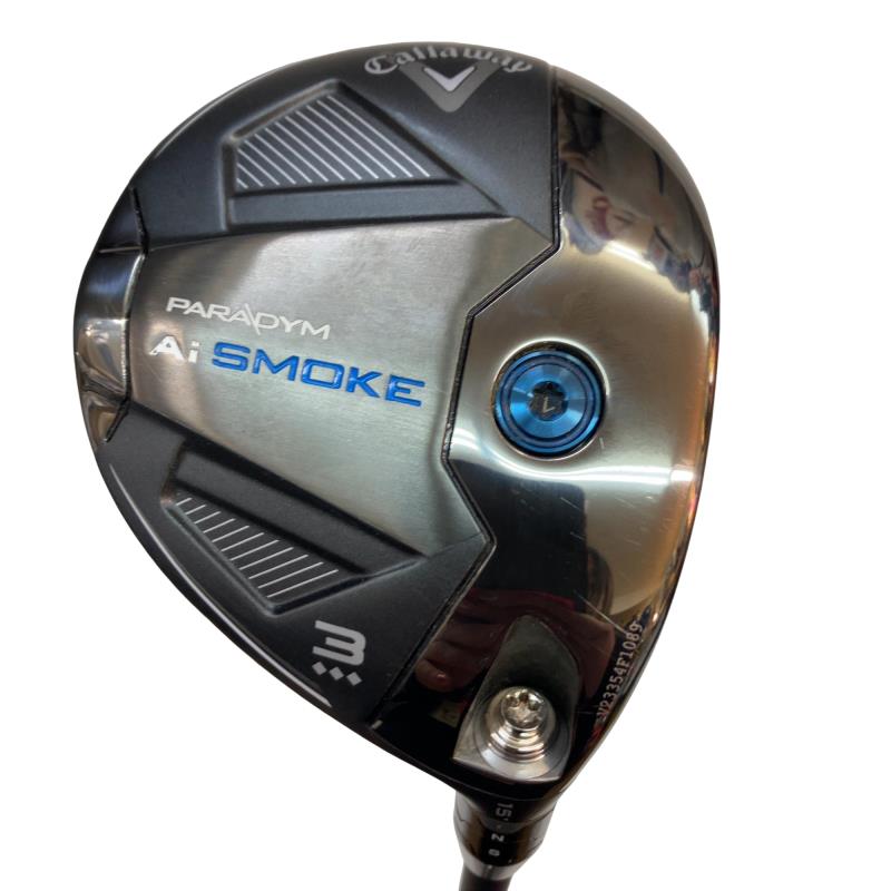 【中古】 キャロウェイ PARADYM Ai SMOKE ◆◆◆ 3W フェアウェイウッド FW 完全無欠特注立て坑 (フレックスS) メンズ 成人男性用 右利き 右用 C序列付ける ゴルフ野球クラブ