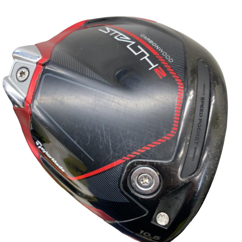 【中古】 テーラーメイド STEALTH2 10.5° ドライバー DR TENSEI RED TM50(STEALTH DR) (フレックスS) メンズ 男性用 右利き 右用 Cランク ゴルフクラブ