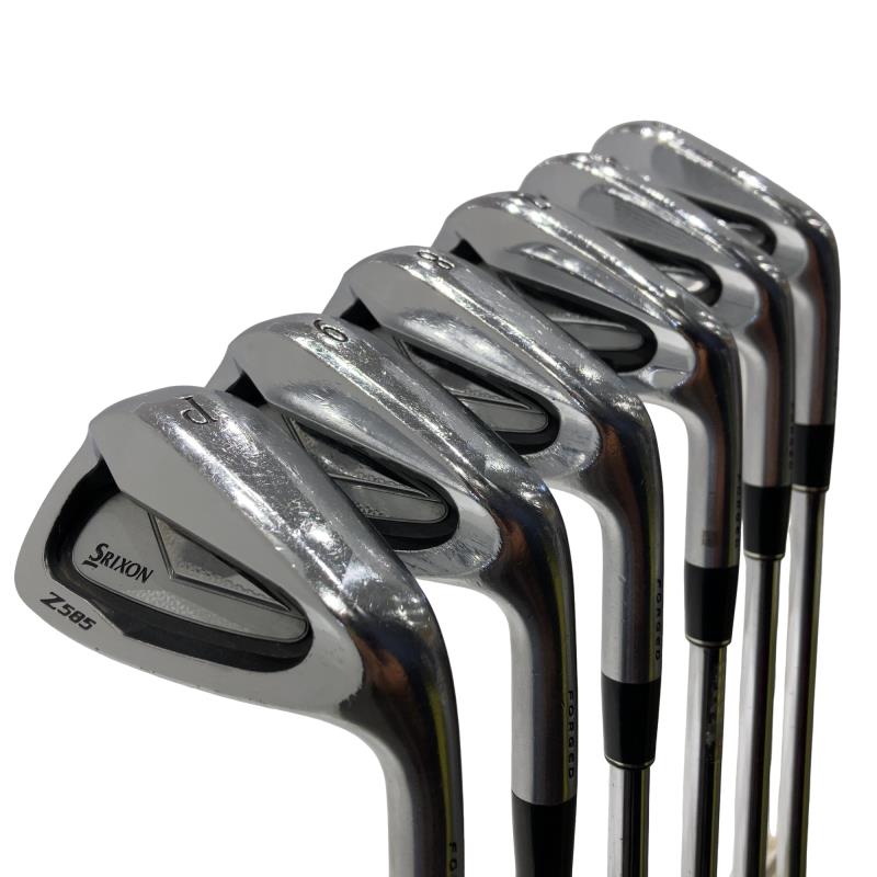 【中古】 ダンロップ SRIXON Z585 6S アイアン仕掛ける IR NS PRO 950GH D.S.T (フレックスS) メンズ 成人男性用 右利き 右用 C価値づける ゴルフ野球クラブ
