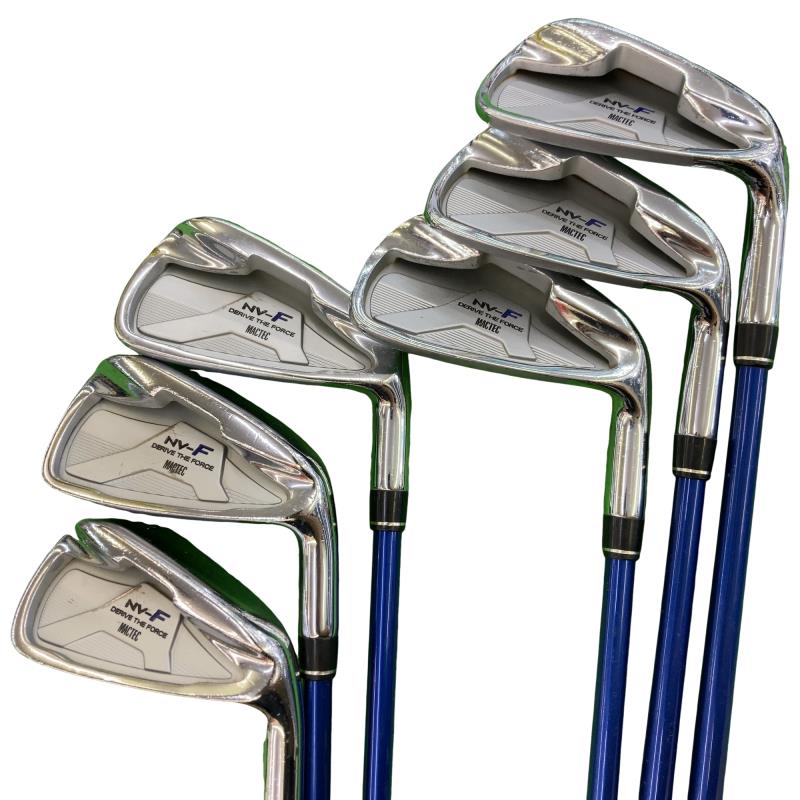 【中古】 マグレガー MACTEC NV-F(BLUE)  6S アイアン書き割り IR MN-5154i (フレックスR) メンズ 成人男性用 右利き 右用 C位置づける ゴルフ野球クラブ