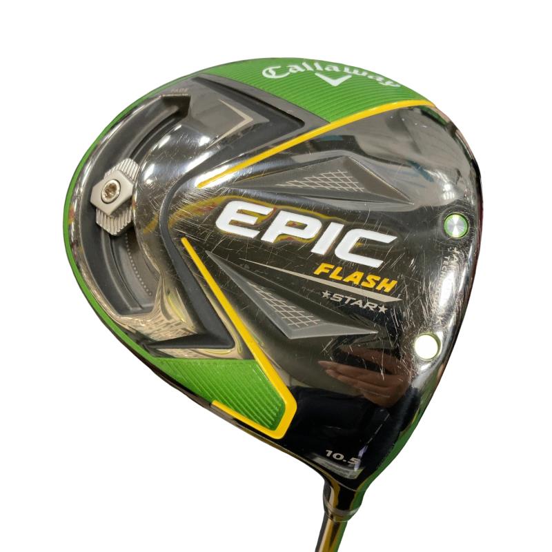 【中古】 キャロウェイ EPIC FLASH STAR 10.5° １番ウッド DR 純然たる特注矢がら (フレックスS) メンズ 成人男性用 右利き 右用 C位置づける ゴルフ野球クラブ