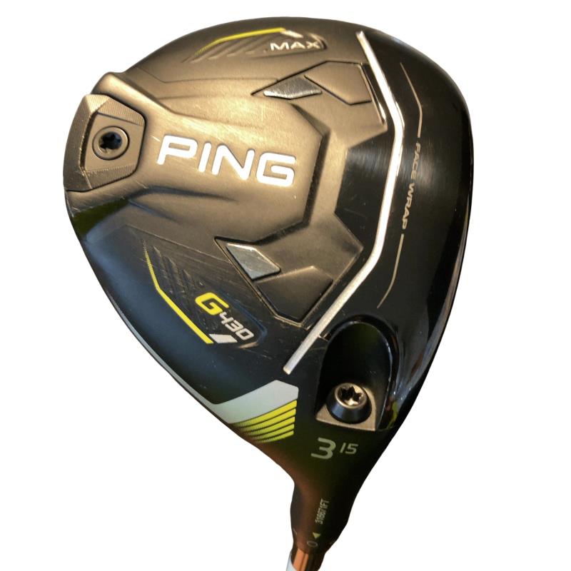 【中古】 ピン G430 MAX 3W フェアウェイウッド FW PING TOUR 2.0 CHROME 75(FW) (フレックスS) メンズ 男性用 右利き 右用 Cランク ゴルフクラブ