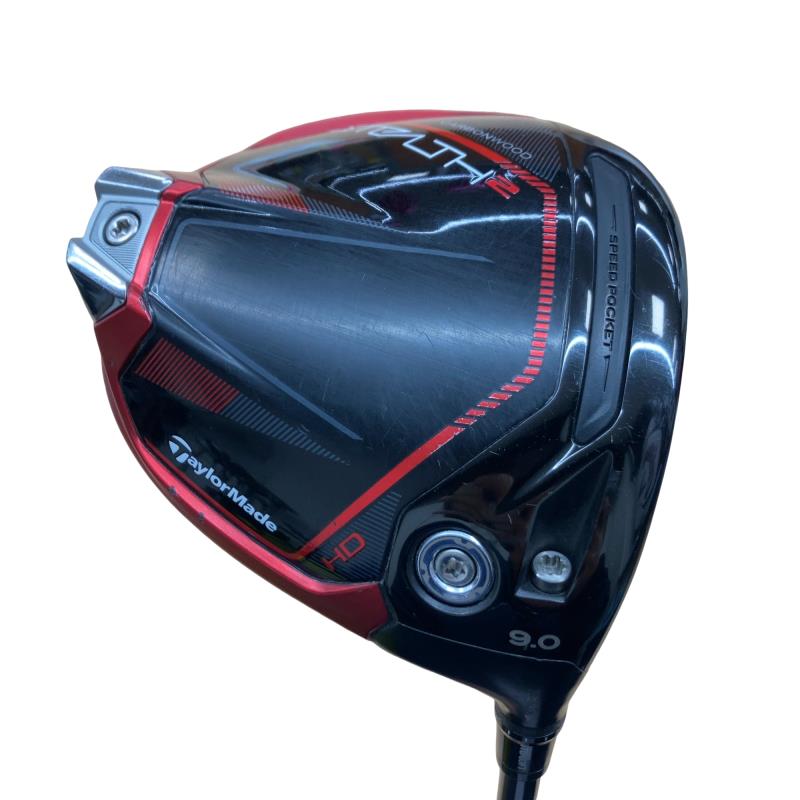 【中古】 テーラーメイド STEALTH2 HD 9° ドライバー DR TENSEI RED TM50(STEALTH DR) (フレックスS) メンズ 男性用 右利き 右用 Cランク ゴルフクラブ|ゴルフパートナー 中古クラブ店