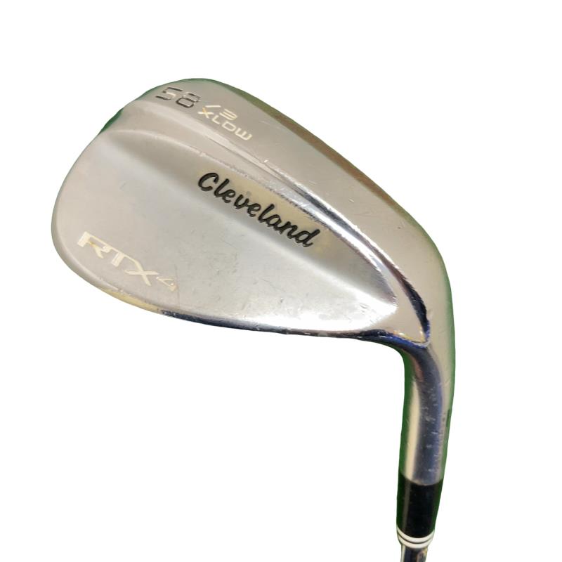 【中古】 クリーブランド Cleveland RTX-4 ツアーサテン 58°/03° XLOW ウェッジ WG リシャフト (フレックスその他) メンズ 男性用 右利き 右用 Dランク ゴルフクラブ