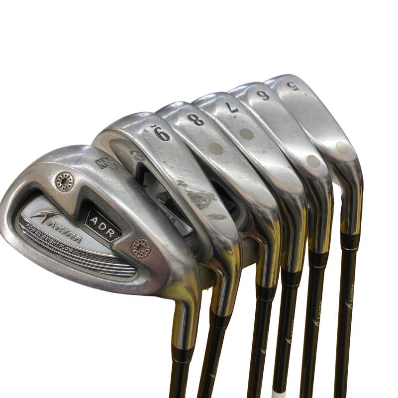 【中古】 アキラプロダクツ AKIRA ADR Premium 8S アイアンセット IR ROMBAX ADR Premium (フレックスS) メンズ 男性用 右利き 右用 Dランク ゴルフクラブ｜ゴルフパートナー 中古クラブ店 8,010円