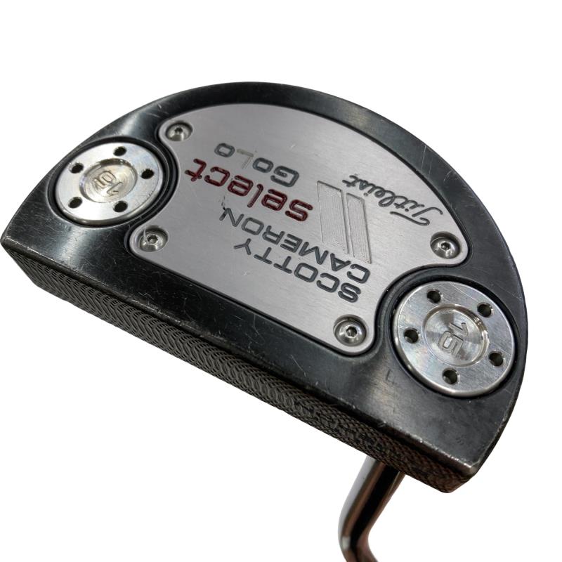 【中古】 タイトリスト SCOTTY CAMERON select GoLo 34in レフティ パター PT スチール写真 (フレックス余分の物) メンズ 成人男性用 左ぎっちょ レフティ 左用 D価値づける ゴルフ野球クラブ